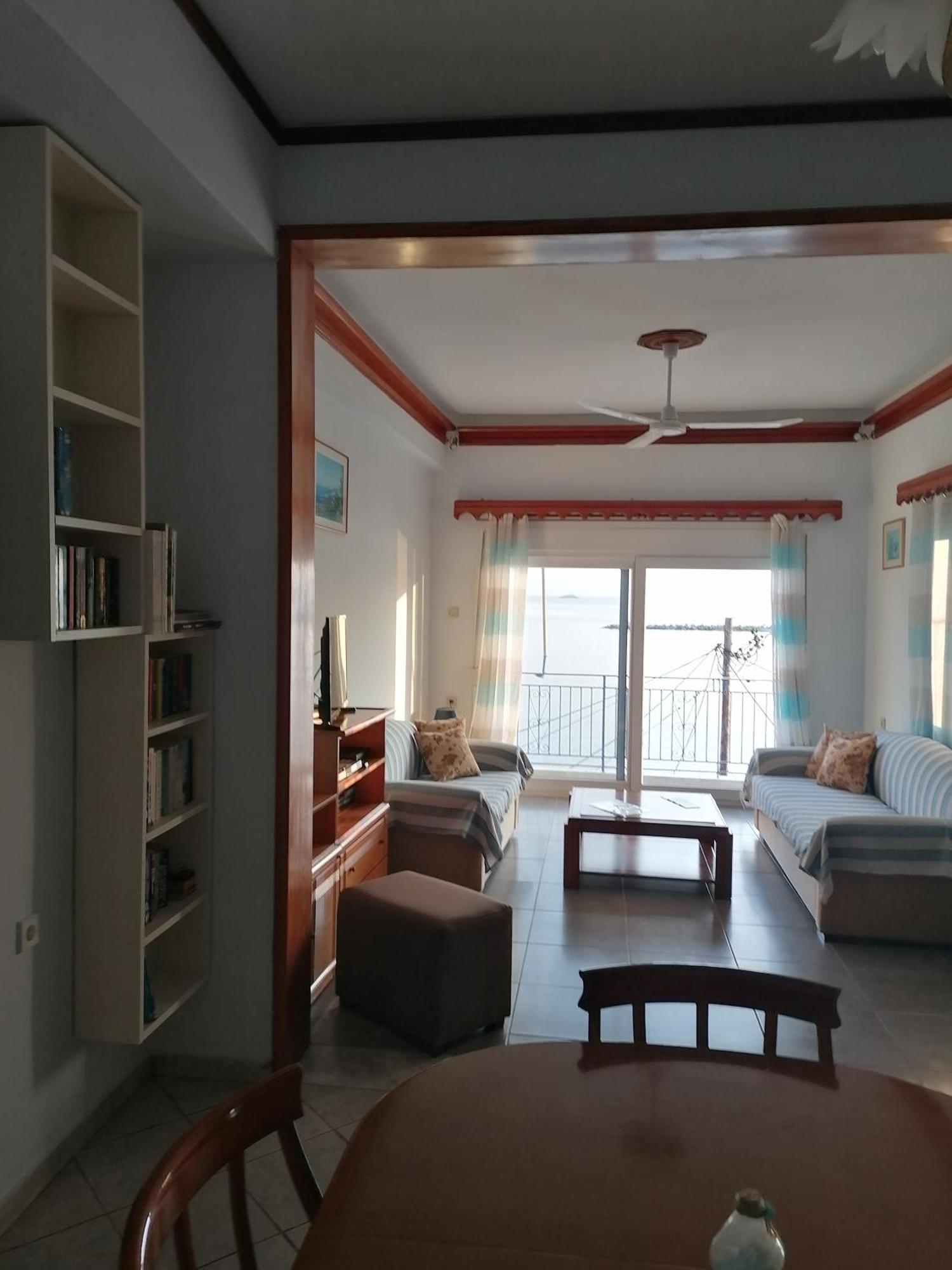 Villa Evmenia Panoramic View & Sea Front Apartments 斯科派洛斯 外观 照片