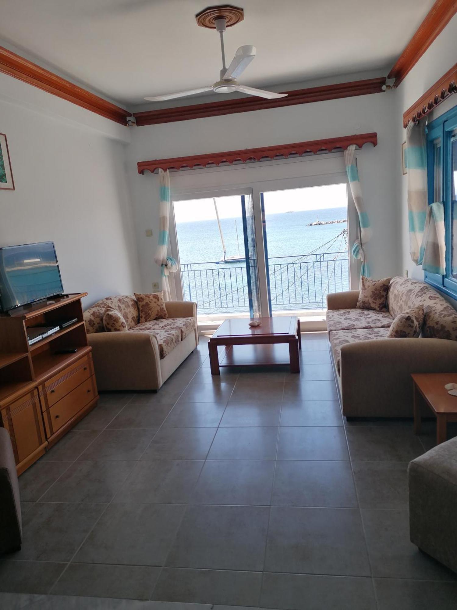 Villa Evmenia Panoramic View & Sea Front Apartments 斯科派洛斯 外观 照片